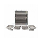 Επαγγελματική ηλεκτρική βιτρίνα θερμαινόμενη επιτραπέζια 4ΧGN 1/2 56Χ44Χ52 εκ MAX-09400751