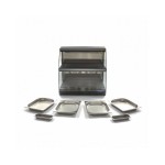 Επαγγελματική ηλεκτρική βιτρίνα θερμαινόμενη επιτραπέζια 4ΧGN 1/2 53X67X65 εκ MAX-09400755