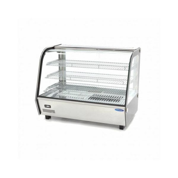 Επαγγελματική ηλεκτρική βιτρίνα θερμαινόμενη επιτραπέζια 85,6Χ56,8Χ67 εκ MAX-09400851
