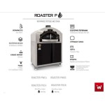 Επαγγελματικός φούρνος με ξύλα επιδαπέδιος ROASTER P VKN-ROASTER PWC 4 1,14X81,5X168 εκ