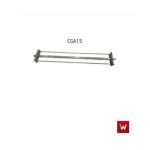 Επαγγελματική κοτοπουλιέρα με ξύλα-κάρβουνο για 18-24 κοτόπουλα VKN-POASTER PCFW12 120X105X193 εκ