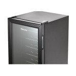 Ψυγείο βιτρίνα συντήρηση επιδαπέδιο μαύρο back bar 43x48x83 εκ 700182G