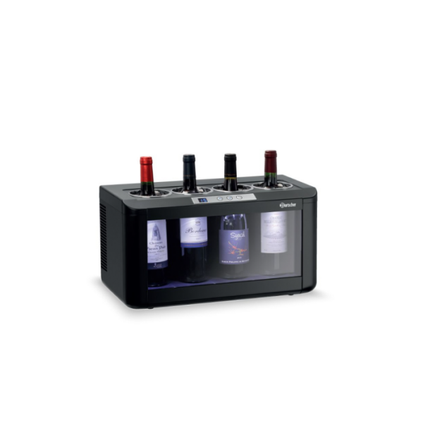 Ψυγείο επαγγελματικό Συντηρητής κρασιών για 4 φιάλες 48x26x26 εκ 700134