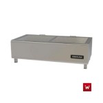 Επαγγελματική ανοξείδωτη ψησταριά επιτραπέζια μονή κάρβουνου VKN-CGS1 50X50X27 εκ