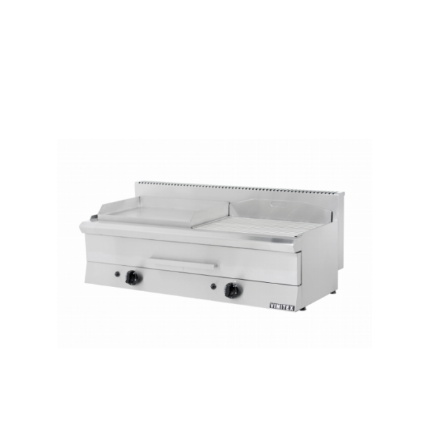 Επιτραπέζια Σχαριέρα-πλατό αερίου νερού 108x47x30 VMX-752K