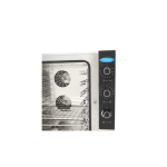 Φούρνος συνδυασμένου ατμού - Χωράει 6 δίσκους (1/1 GN / 60 x 40 cm) - Αναλογικός - 400V MAX-08500206