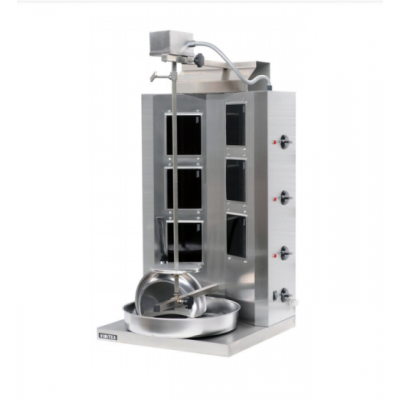 Γυριέρα Hλεκτρική με 6 κεραμικές εστίες Μοτέρ Πάνω 50Χ50Χ107 εκ VMX-906EL