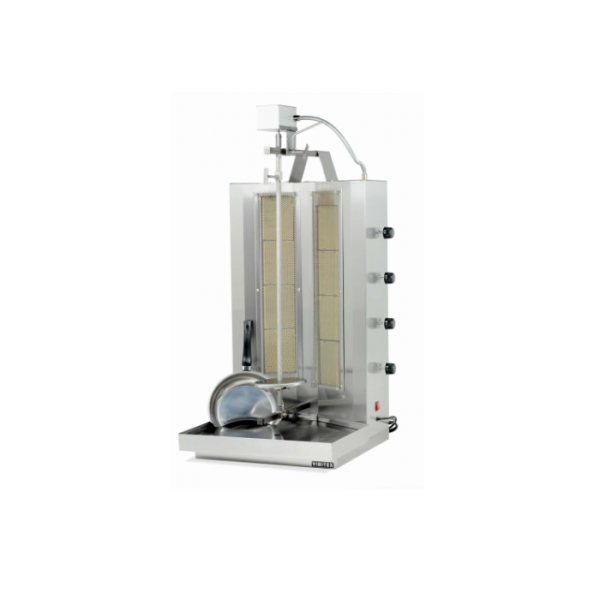 Γυριέρα αερίου με 2 στήλες καυστήρες Μοτέρ Πάνω 50Χ50Χ107 εκ VMX-908