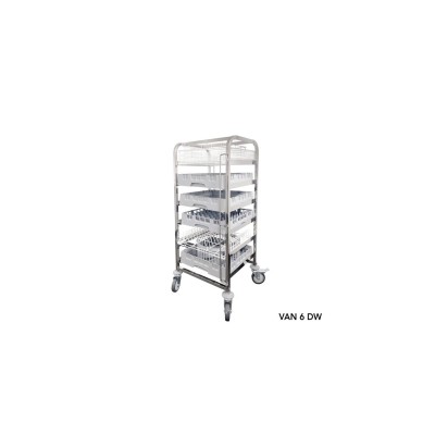 Καρότσι Καλαθιών Πλυντηρίου VAN 6 DW