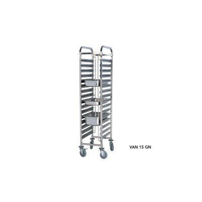 Καρότσι Μεταφοράς Δίσκων-Λαμαρίνων VAN 15 GN