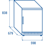 Καταψύκτης CNX 2 - 200lt (Ενεργειακής κλάσης Α)
