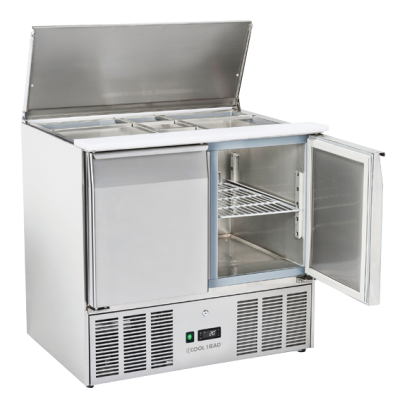 Ψυχόμενες Σαλατιέρες CR 90A - GN1/1 (ΑΝΟΙΧΤΗ ΕΠΙΦΑΝΕΙΑ ΕΡΓΑΣΙΑΣ)