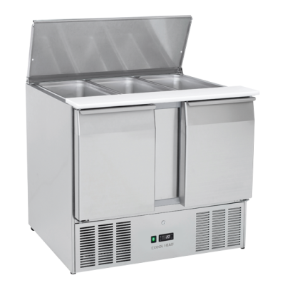 Ψυχόμενες Σαλατιέρες (ΑΝΟΙΧΤΗ ΕΠΙΦΑΝΕΙΑ ΕΡΓΑΣΙΑΣ) CR 92A - GN1/1