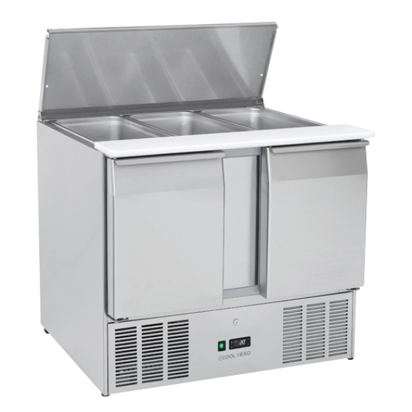 Ψυχόμενες Σαλατιέρες (ΑΝΟΙΧΤΗ ΕΠΙΦΑΝΕΙΑ ΕΡΓΑΣΙΑΣ) CR 92A - GN1/1