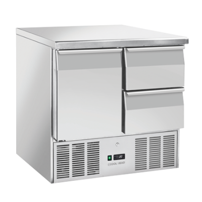 Ψυχόμενες Σαλατιέρες CRD 92A - GN1/1(ΑΝΟΞΕΊΔΩΤΗ ΕΠΙΦΑΝΕΙΑ ΕΡΓΑΣΙΑΣ & ΣΥΡΤΑΡΙΑ)