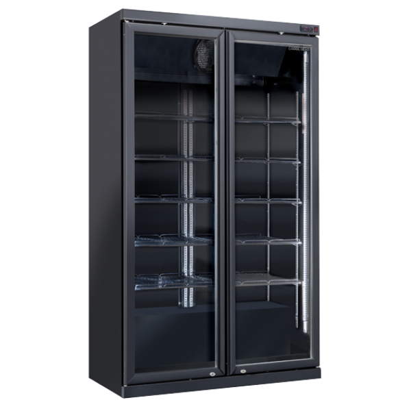 Βιτρίνα συντήρησης DC 1050B με πλήρη γυάλινη μπροστινή όψη 1050lt