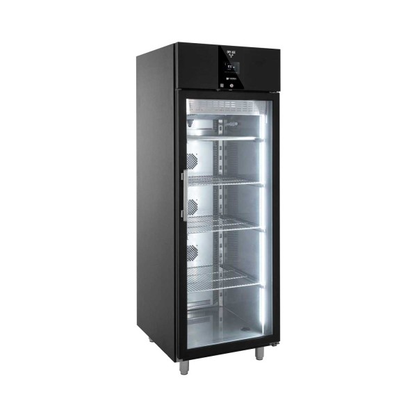 Θάλαμος Ξηράς Ωρίμανσης με 1 πόρτα 70X82X207 Μαύρος BM-DR70BL