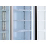 Βιτρίνα συντήρησης DC 1050C με πλήρη γυάλινη μπροστινή όψη και μετώπη 1050lt