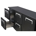 BACK BAR QB 200 με δύο ανοιγόμενες τυφλές πόρτες