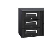 BACK BAR QB 300 με τρεις ανοιγόμενες τυφλές πόρτες