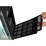 BACK BAR QBG 300 με τρεις γυάλινες ανοιγόμενες πόρτες