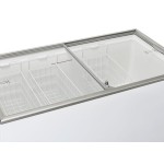 Οριζόντιος καταψύκτης CFG 408 με συρόμενα γυάλινα καπάκια 400lt