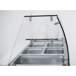 Ψυχόμενες Σαλατιέρες CRQ 90A - GN1/1 (ΑΝΟΙΧΤΗ ΕΠΙΦΑΝΕΙΑ ΕΡΓΑΣΙΑΣ)