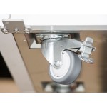 Πάγκος συντήρησης QRG 3100SG - GN 1/1 (ΑΠΟΜΑΚΡΥΣΜΕΝΗΣ ΣΥΝΔΕΣΗΣ REMOTE/ ΜΕ ΓΥΑΛΙΝΗ ΠΟΡΤΑ)