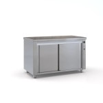 Θερμοερμάριο επαγγελματικό ανοξείδωτο με συρόμενες πόρτες 140X70X87 εκ ID-ER.TH140