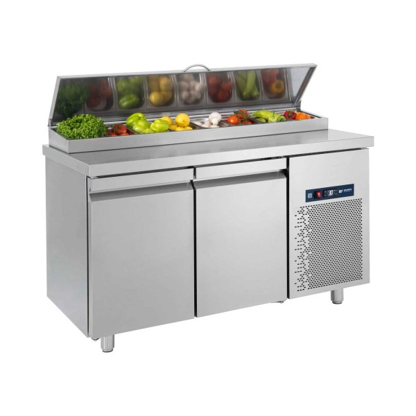 Ψυγείο Συντήρηση Saladette με 2 πόρτες για 8 GN 1/4 139X70X85/95 εκ BM-PIMG139