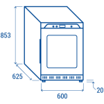 Ψυγείο αναψυκτικών συντήρηση QRG 200 - 200Lt (ΜΕ ΓΥΑΛΙΝΗ ΠΟΡΤΑ)