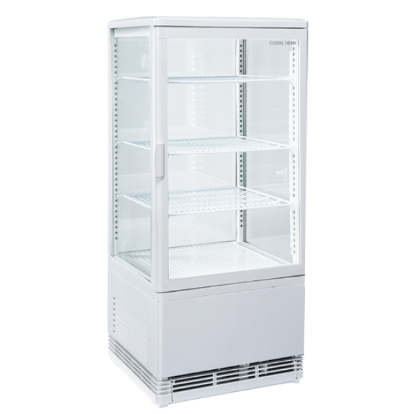 Βιτρίνα ζαχαροπλαστικής RC 98W - 98lt (Λευκή)