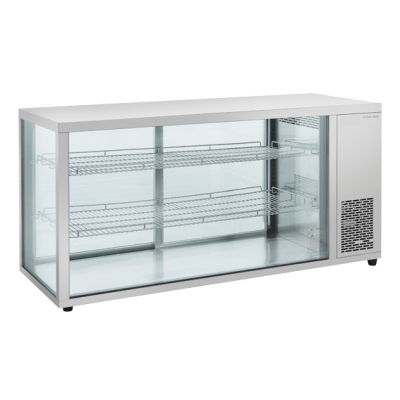 Self service βιτρίνα πάγκου με 3 πλευρές τζάμι RC 980 - 300lt 