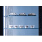 Βιτρίνα ζαχαροπλαστικής VFP 404B κατάψυξη 440lt (μαύρο χρώμα)