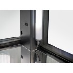 Βιτρίνα ζαχαροπλαστικής VFP 404SB κατάψυξη 440lt (μαύρο χρώμα)