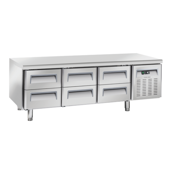 Ψυχόμενος πάγκος U-GN 3160 - GN 1/1