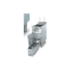 Φριτέζα αυτόματη ηλεκτρική επιδαπέδια TouchFry lotus F18-74 ETDPS 40x70x90 εκ