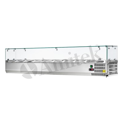 Ψυχόμενη βιτρίνα σαλατών AK18438
