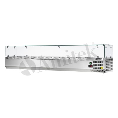 Ψυχόμενη βιτρίνα σαλατών AK20433