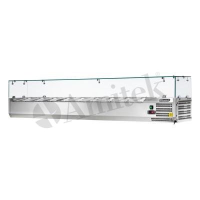 Ψυχόμενη βιτρίνα σαλατών AK20438