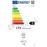 Ψυγείο βιτρίνα κρασιών, σειράς AKD AKD400W