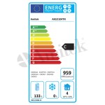 Αεριζόμενος ψυχόμενος πάγκος GN1/1 h=650 AKU2104TN