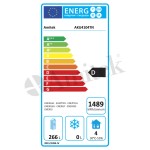 Αεριζόμενος ψυχόμενος πάγκος GN1/1 h=650 AKU4104TN