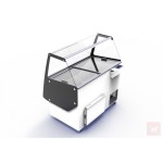 Premium βιτρίνα χύμα παγωτού 119,4X84,2X128,5 εκ CRL-ATHENA 9