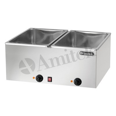 Bain Marie GN1/1 1000 + 1000Watt ΒΜ221 italy