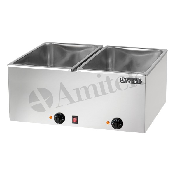 Bain Marie GN1/1 1000 + 1000Watt ΒΜ221 italy