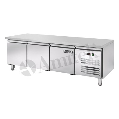 Αεριζόμενος ψυχόμενος πάγκος GN1/1 h=650 AKU3104TN