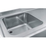 Λάντζα κλειστή με 1 γούρνα 60Χ60Χ85 εκ BM-LKE160