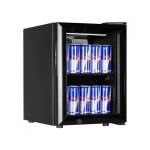 Ψυγείο βιτρίνα συντήρηση επιτραπέζιο μάυρο 35,6x40,6x49,1 εκ BC30