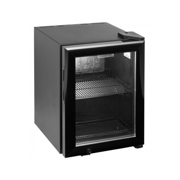Ψυγείο βιτρίνα συντήρηση επιτραπέζιο μάυρο 35,6x40,6x49,1 εκ BC30